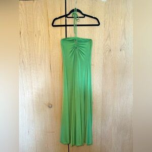 Sincerely Jules Green Ruched Skirt